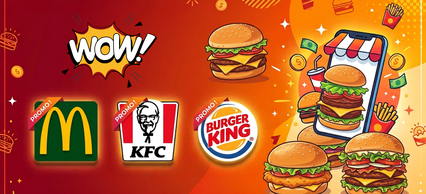Vous payez probablement votre fast-food trop cher : voici les offres promo à ne surtout pas manquer !