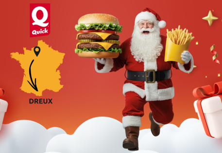 Alerte ! -20% sur TOUT votre Quick à Dreux. Ne ratez pas ça !