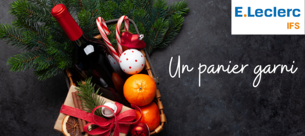Jeu et concours Jouez avec votre Hypermarché E.LECLEC IFS (14) et tentez de gagner un panier garni de Noël 😍