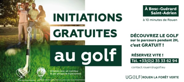 Jeu et concours 🏌️ Grand Jeu GOLF DE ROUEN - Gagnez Gagnez 1 Pack Driver + Fer 7 + Putter + 1 sac de golf ⛳