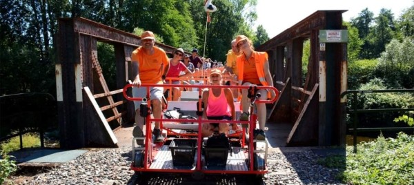 Jeu et concours Grand Jeu - Tentez de gagner 1 place adulte et 1 place enfant au Vélo Rail Sud Alsace (68)